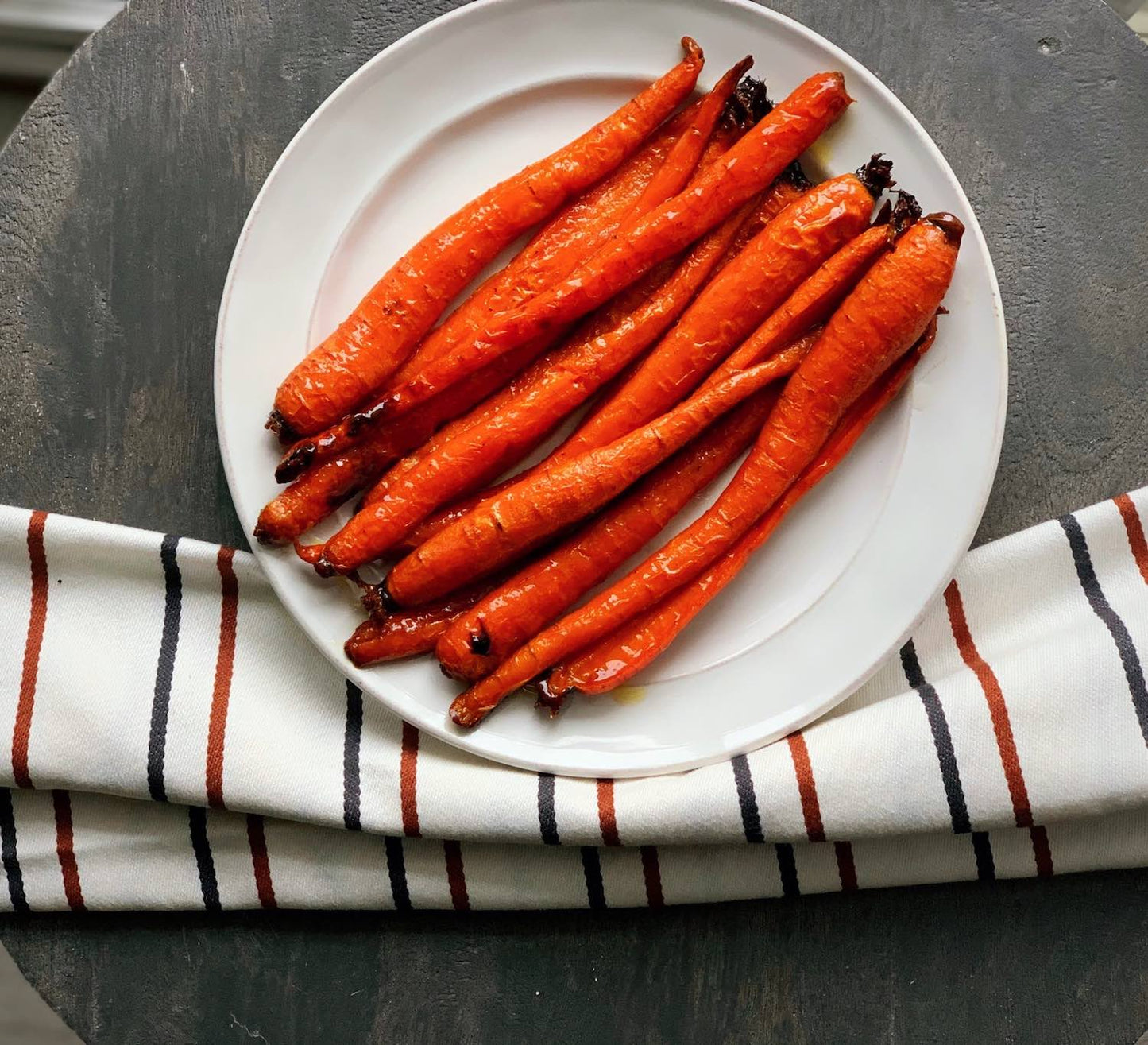 Roasted Maple Carrots