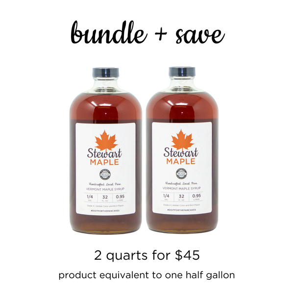 Bundle + Save 64oz of Quarts – Stewart Maple
