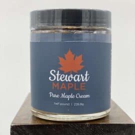 Stewart Maple Cream Jar