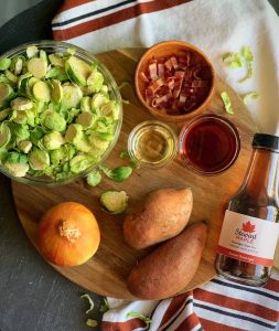 Brussel Sprouts Roast Ingredients