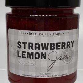 strawberry lemon jam