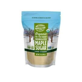 pure organic vermont maple sugar bulk bag